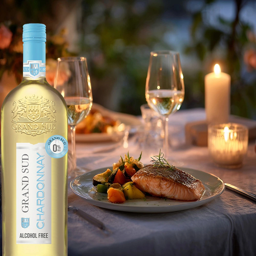 Grand Sud Chardonnay 0,0%, alkoholfrei, 1,0l