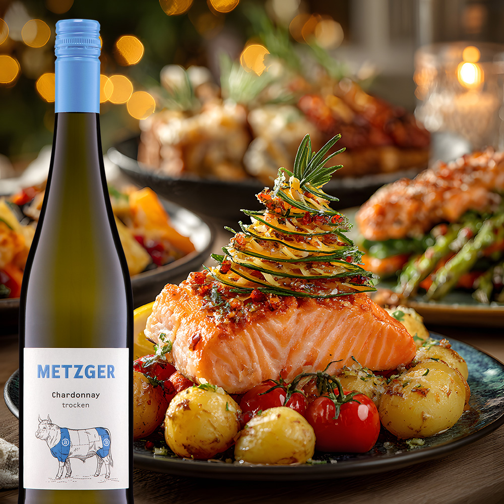 Weingut Metzger Chardonnay, trocken, 2022, 0,75l