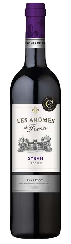 Les Aromes de France Syrah IGP, trocken, 2023, 0,75l