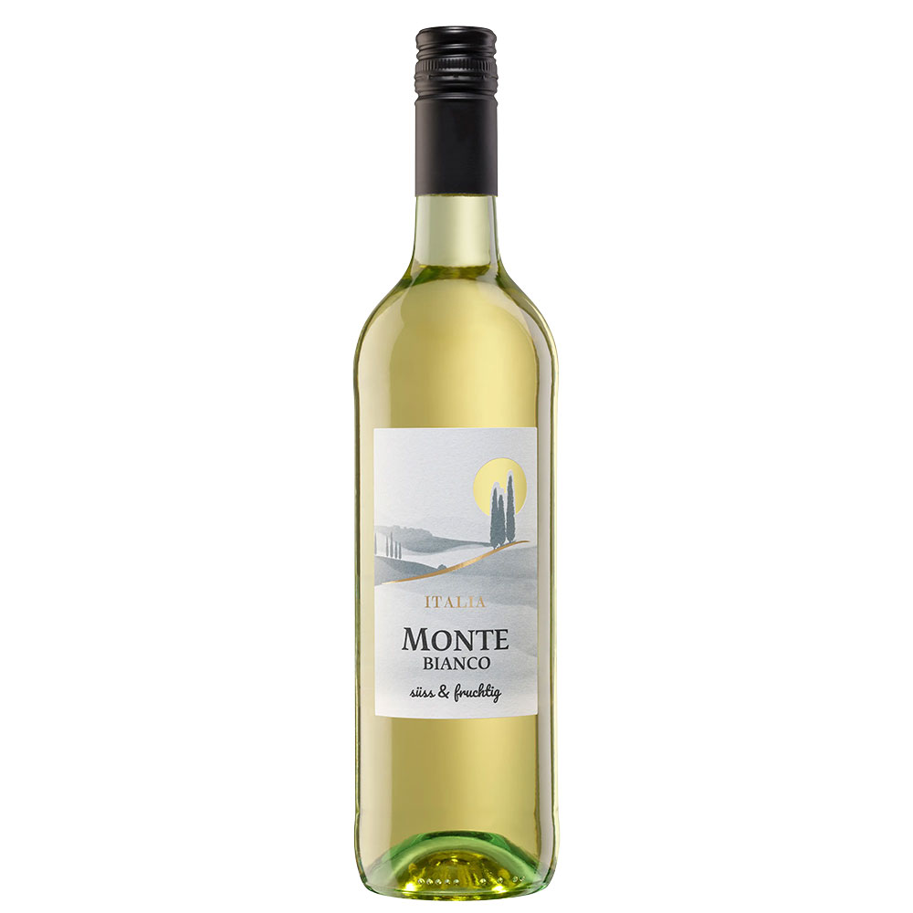 Monte Bianco, süß&fruchtig, 0,75l