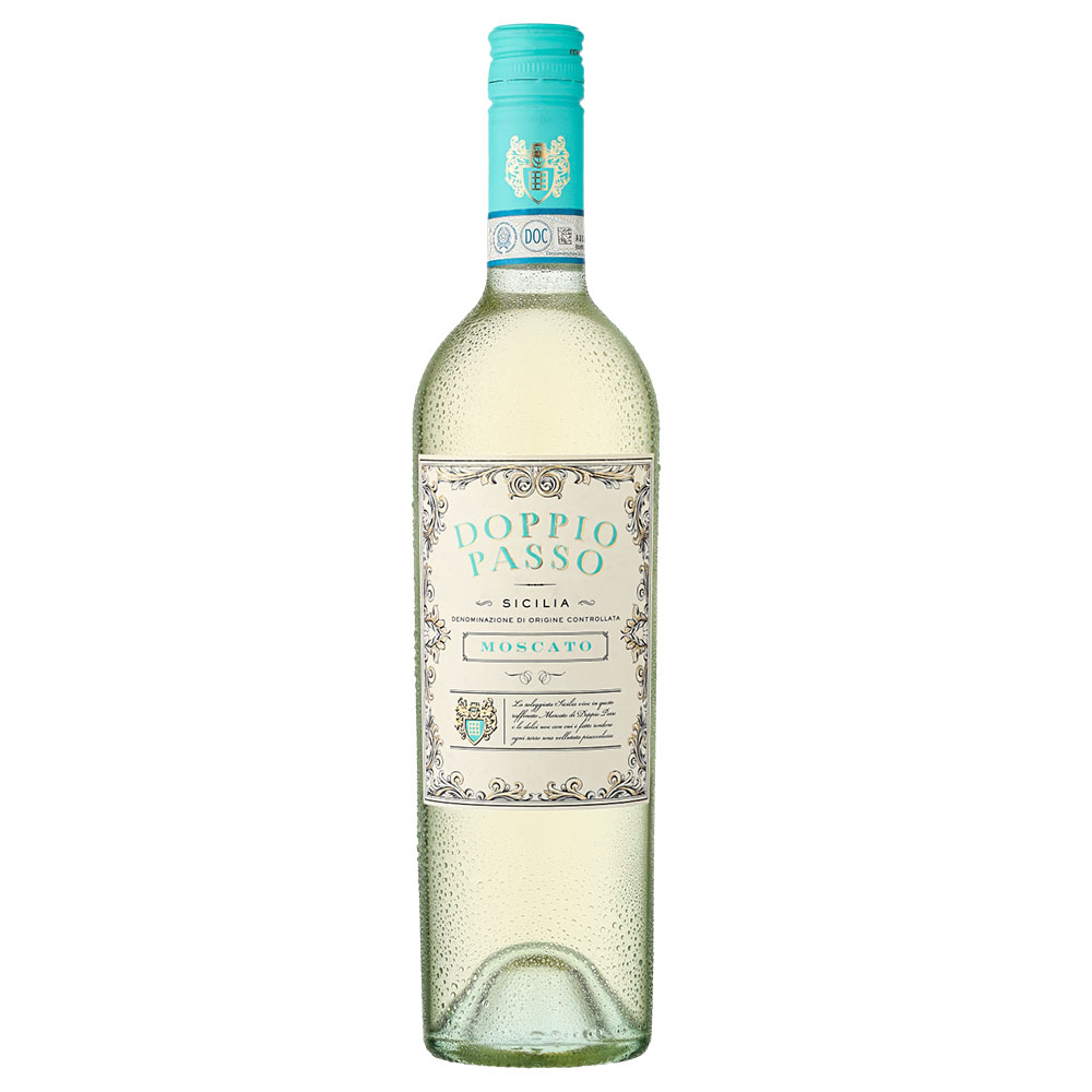 Doppio Passo Moscato Sicilia, halbtrocken, 2022, 0,75l