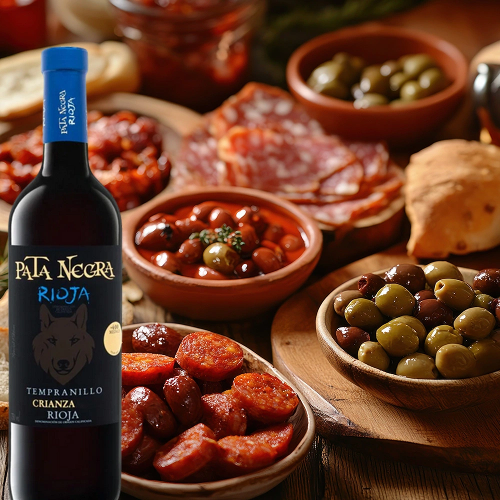 Pata Negra Crianza Tempranillo Rioja, trocken, 2020, 0,75l