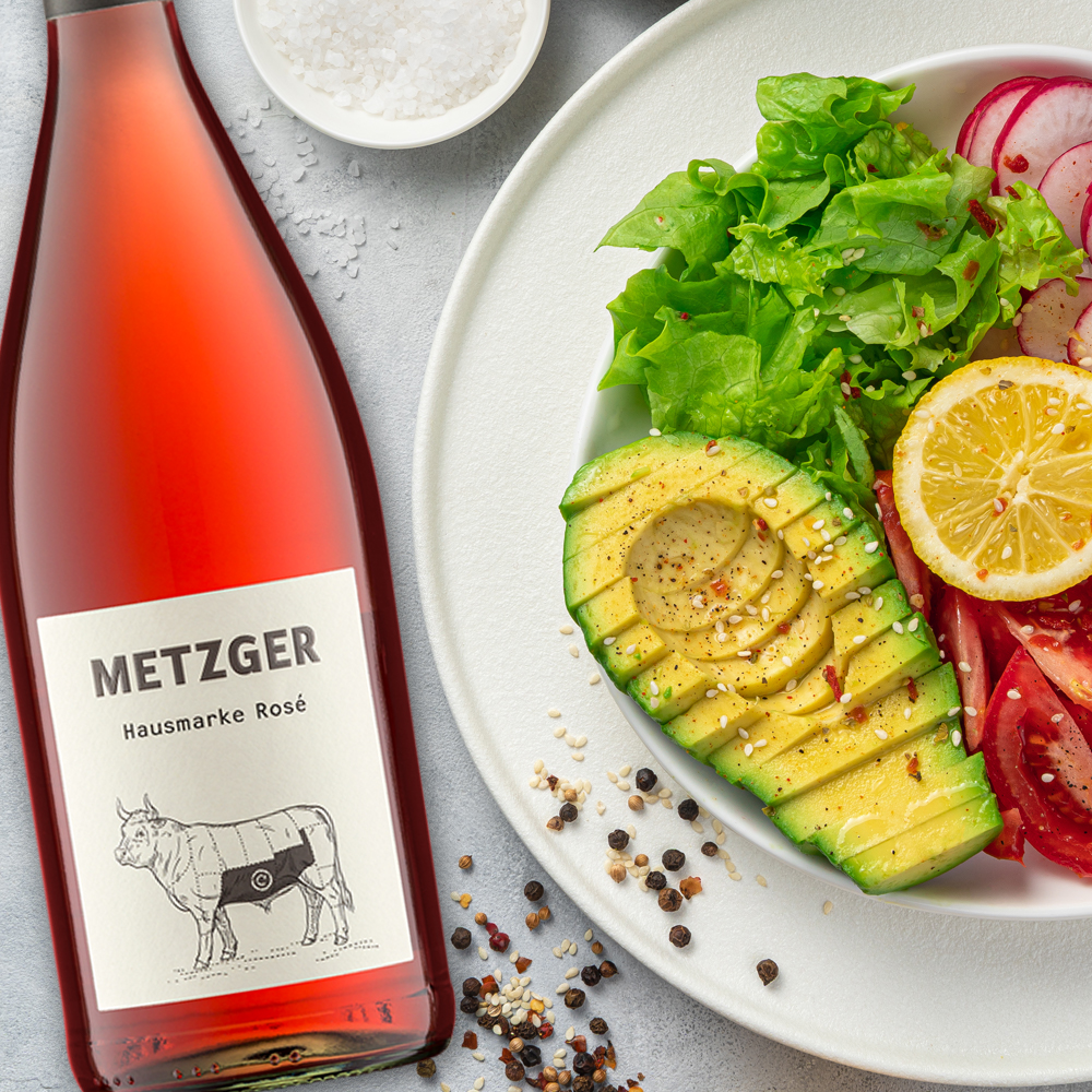 Weingut Metzger Hausmarke Rosé, lieblich, 2023, 1,0l