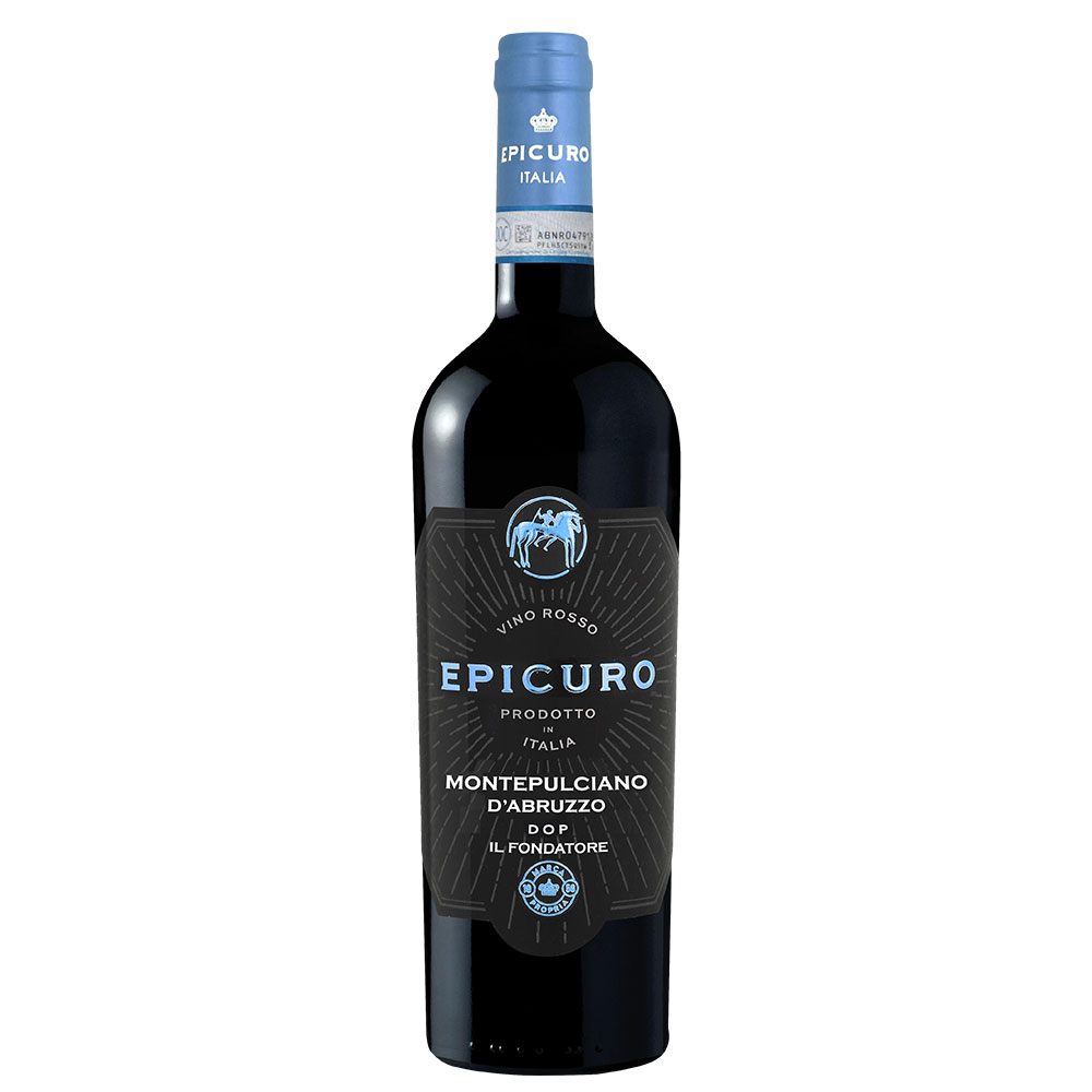 Epicuro Rotwein Probierpaket (6 x 0,75l) + VINOX Winecards