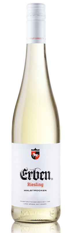 Erben Riesling QbA, halbtrocken, 2024, 0,75l