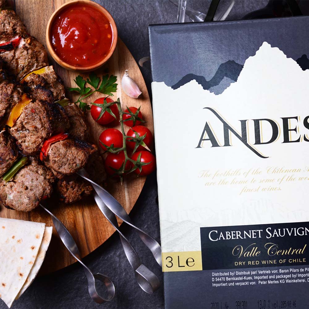 Andes Cabernet Sauvignon, trocken, 2021, Bag-in-Box, 3,0l