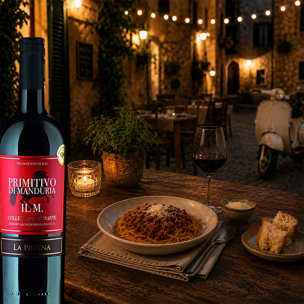 La Pruina Primitivo di Manduria DOP, trocken, 2024, 0,75l