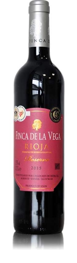 Finca de la Vega Rioja Reserva DOC , trocken, 2017, 0,75l