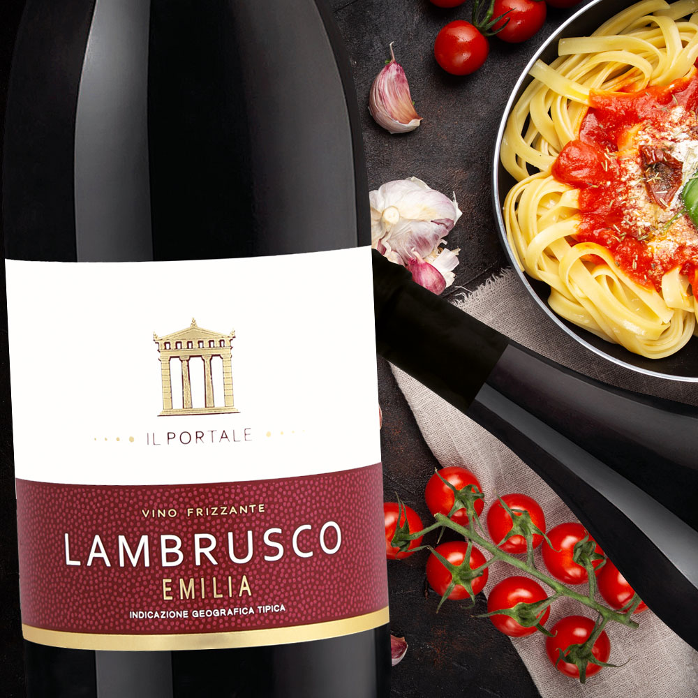 Il Portale Lambrusco dell'Emilia Rosso IGT, lieblich, 0,75l