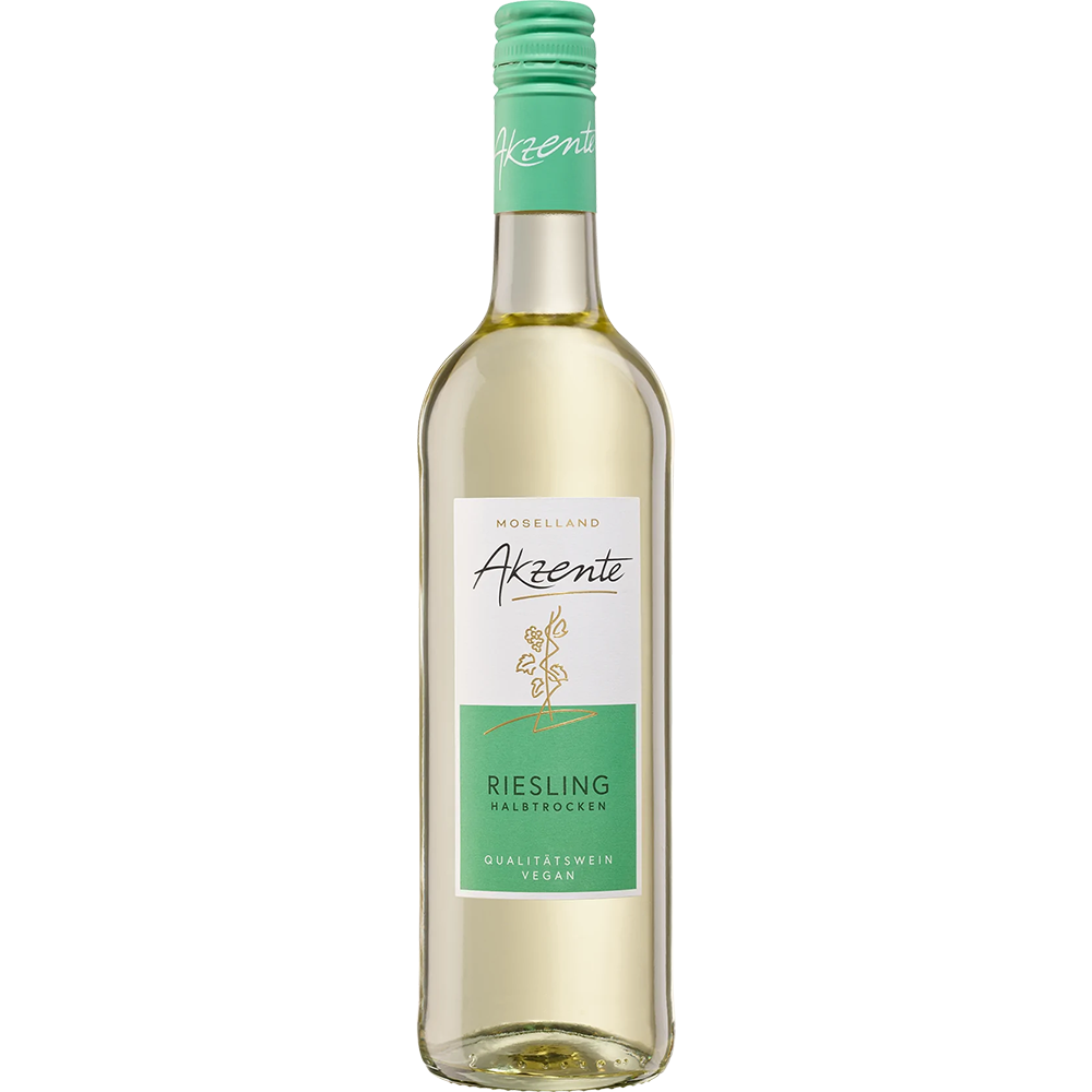 Moselland Akzente Riesling, halbtrocken, 2024, 0,75l