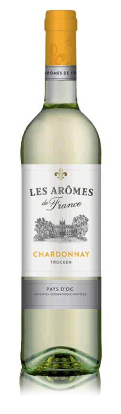 Les Aromes de France Chardonnay, trocken, 2023, 0,75l