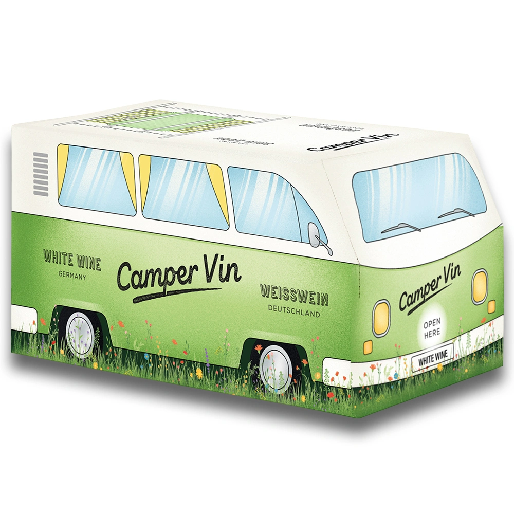 Camper Vin Weißwein Bag-in-Box – deutscher Weißwein im praktischen Wein-Karton