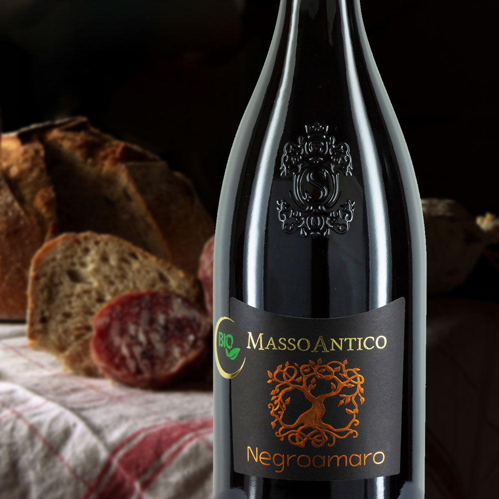 Masso Antico Negroamaro Salento, trocken, 2021, 0,75l