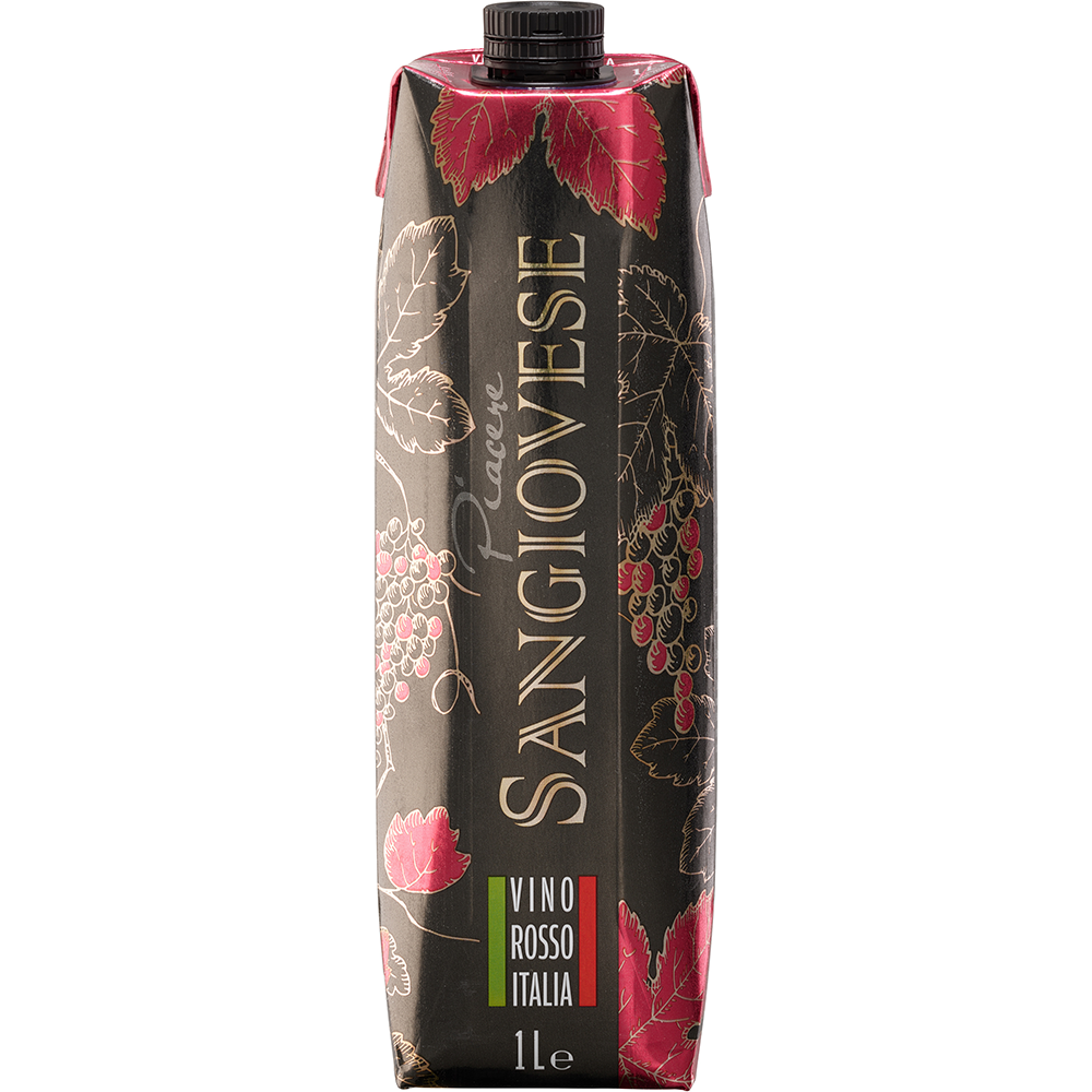 Piacere Sangiovese Rosso Italia, trocken, 1,0l