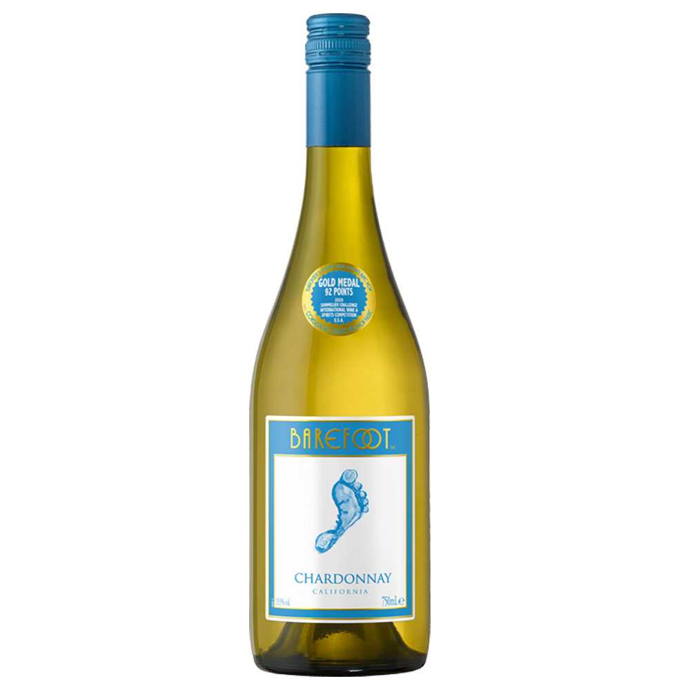 Barefoot Chardonnay, halbtrocken, 0,75l