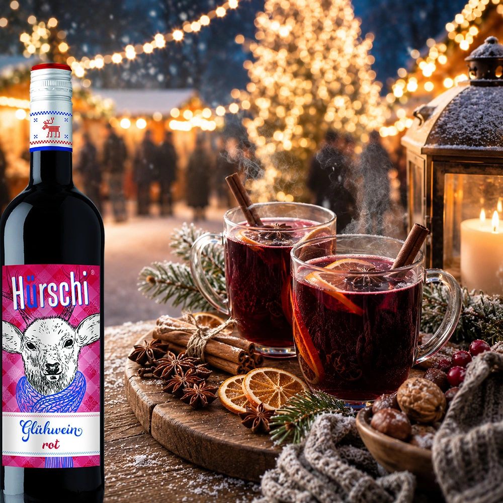 Hürschi Glühwein Rot, 0,75l