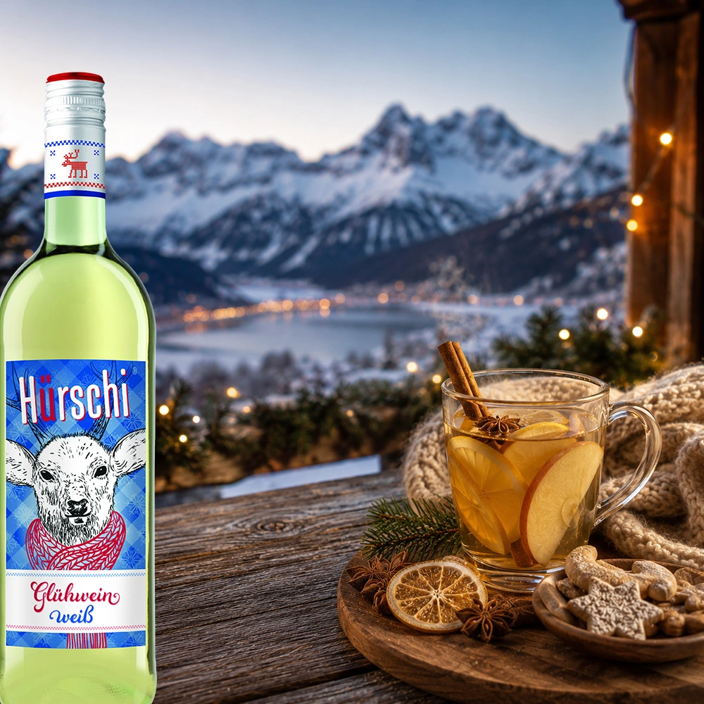 Hürschi Glühwein Weiß, 0,75l