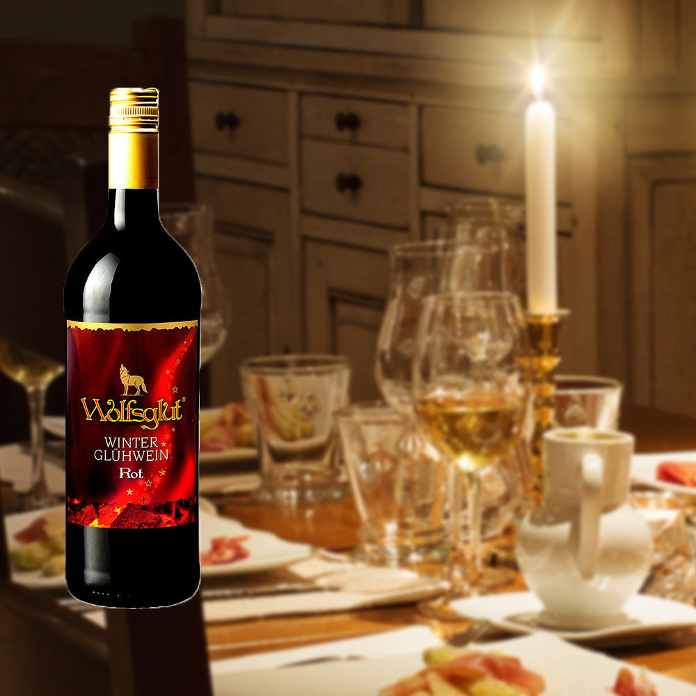 Wolfsglut Winter Glühwein Rot, 1,0l
