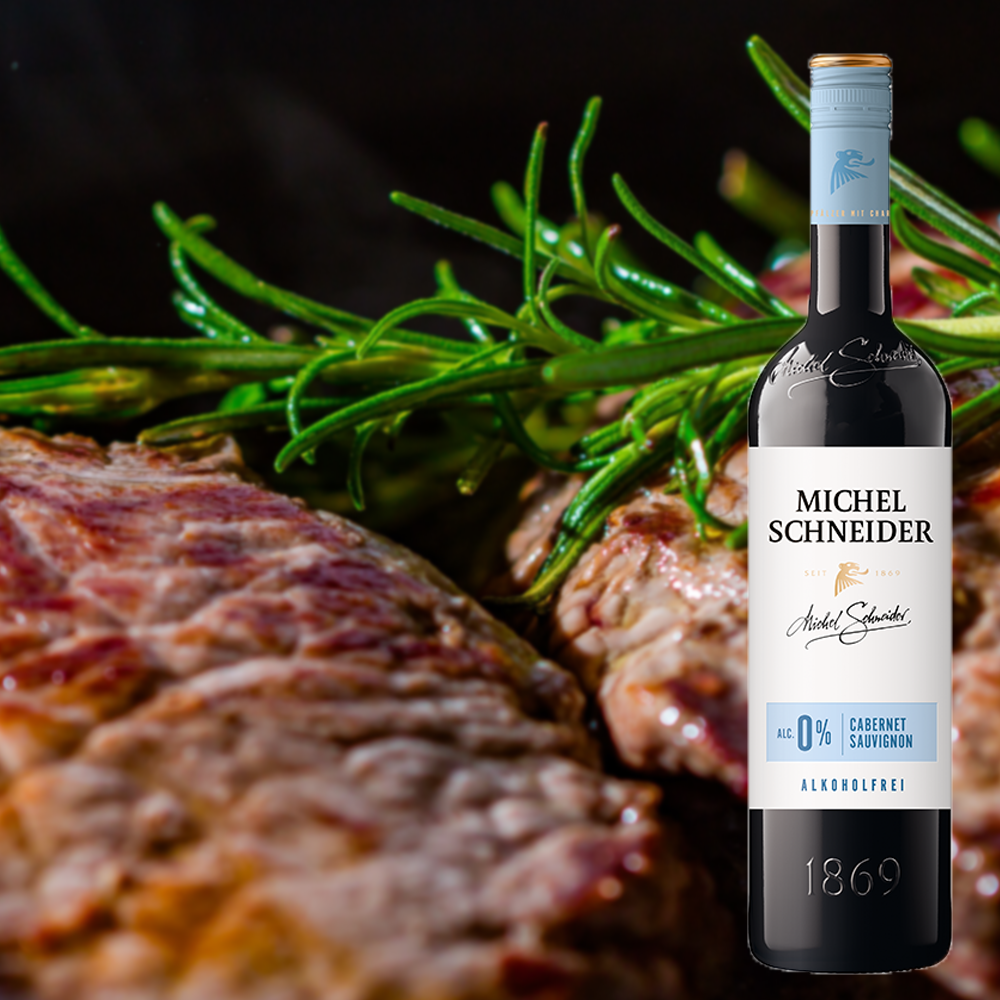 Michel Schneider Cabernet Sauvignon, alkoholfrei, 0,75l