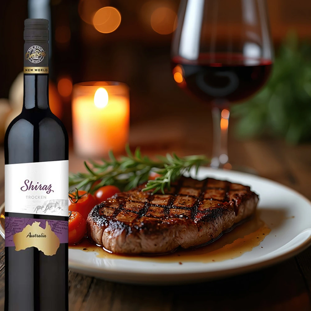 OverSeas Shiraz, trocken, 2024, 0,75l