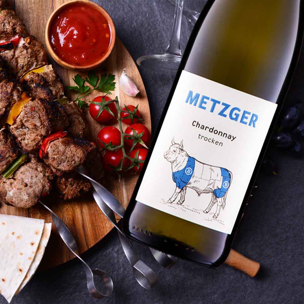 Weingut Metzger Chardonnay, trocken, 2021, 0,75l