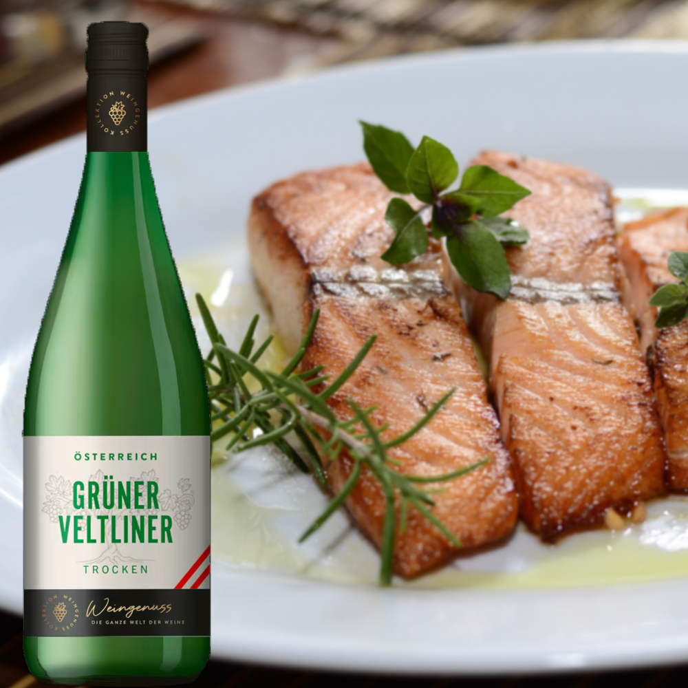 Wein-Genuss Grüner Veltiner, trocken, 0,75l