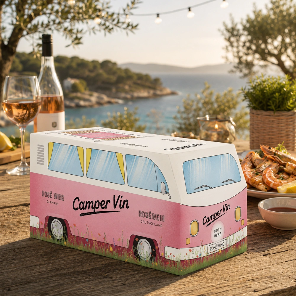 Moselland Camper Vin Rosè, feinherb, Bag-in-Box 3,0l