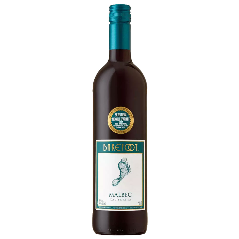 Barefoot Malbec, trocken, 0,75l