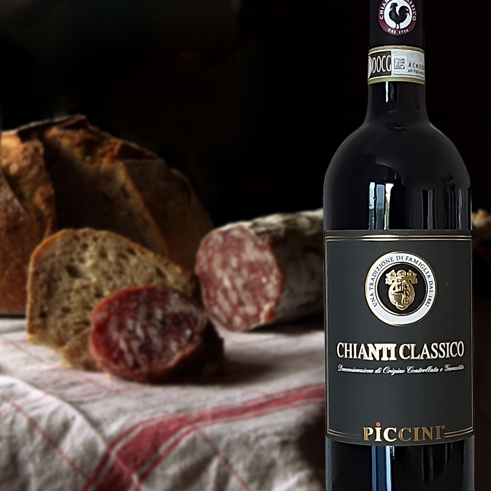 Piccini Chianti Classico DOCG, trocken, 2021, 0,75l