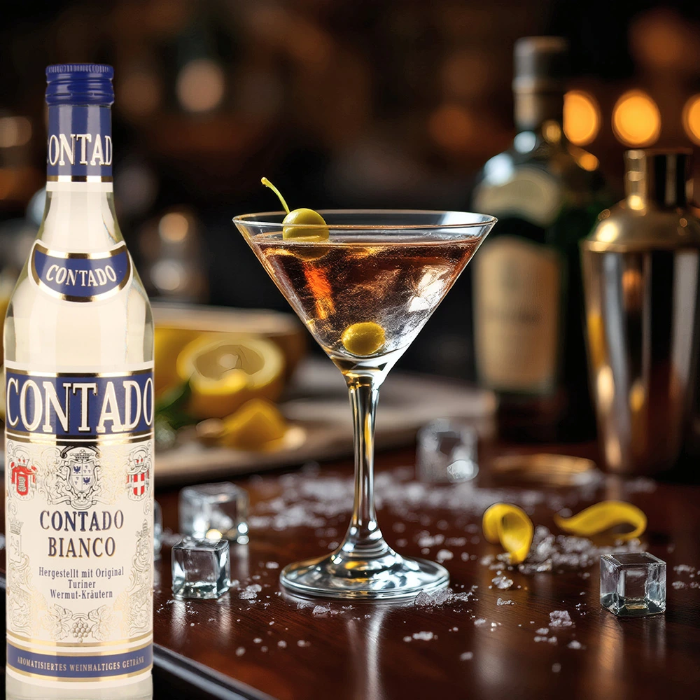 Contado Bianco, Wermut, weinhaltiges Getränk, 0,75l