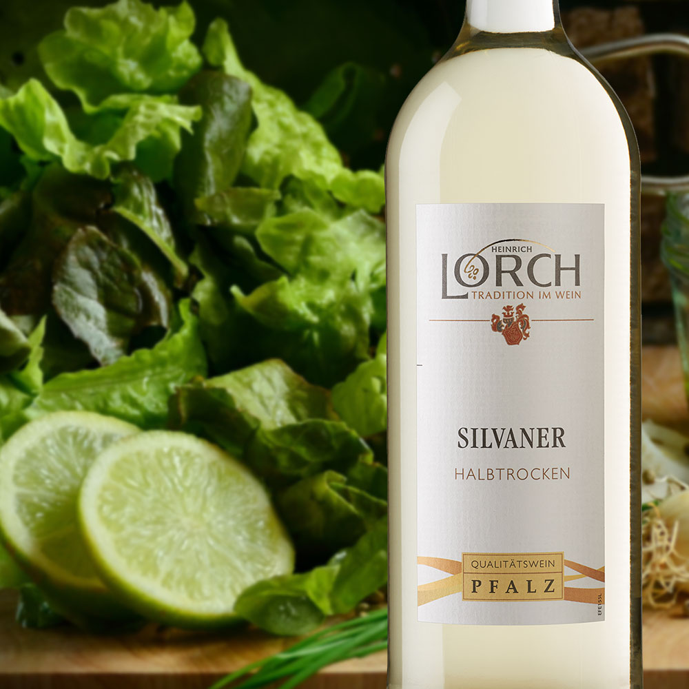 Lorch Silvaner QbA, halbtrocken, 2022, 1,0l