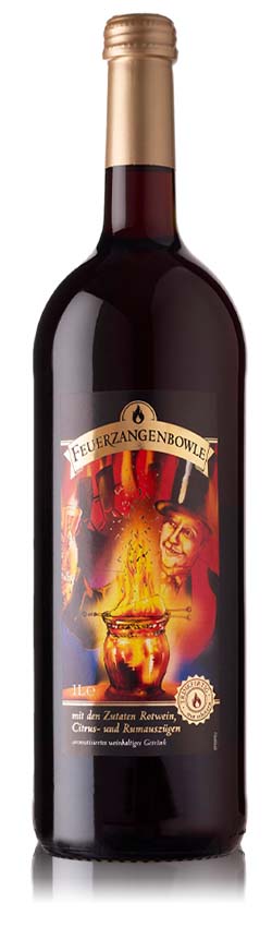 Feuerzangenbowle Glühwein Rot, 1,0l