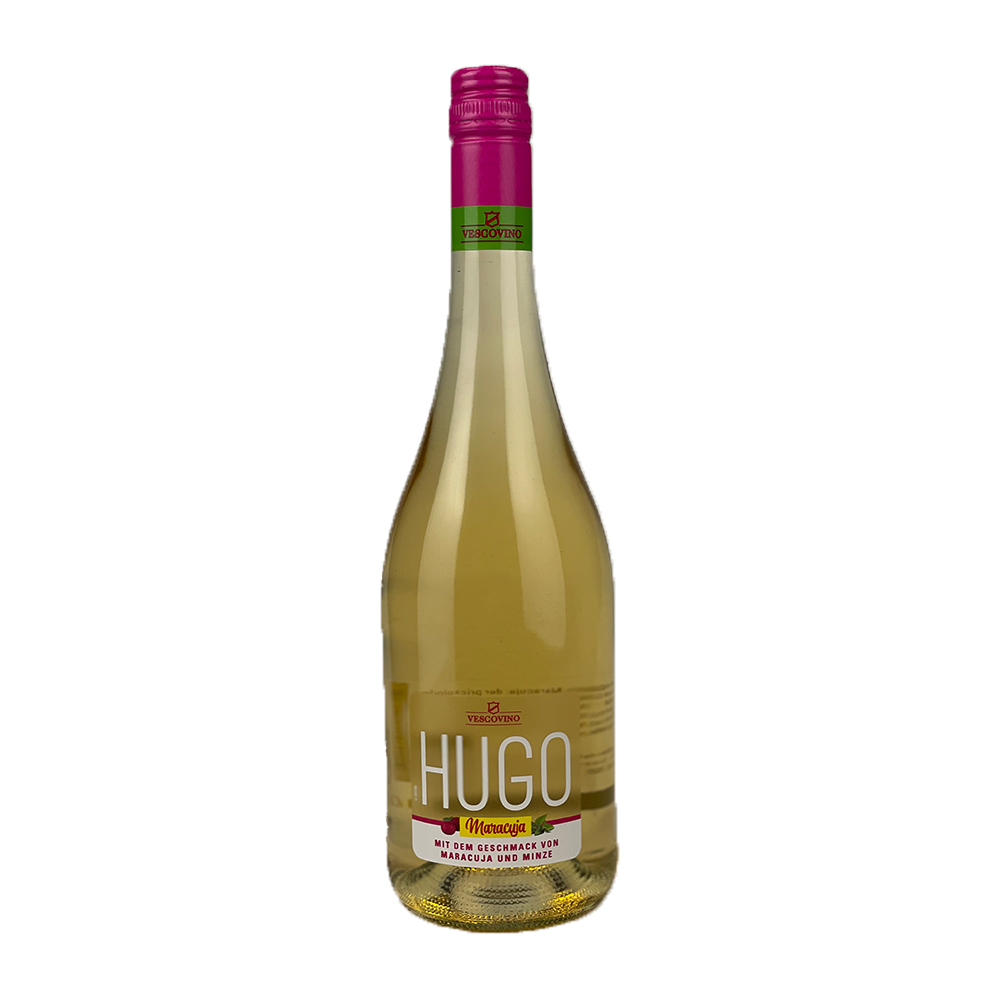 Vescovino Hugo Maracuja, fruchtig, 0,75l