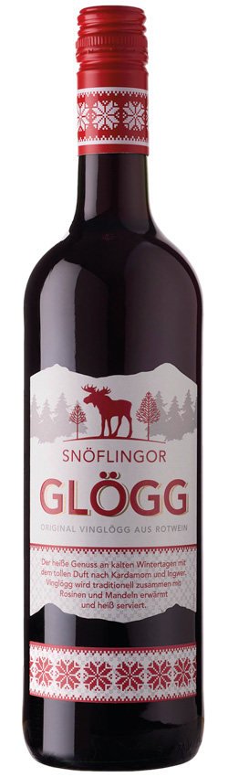 Snöflingor Glögg Vinglögg rot, 0,75l