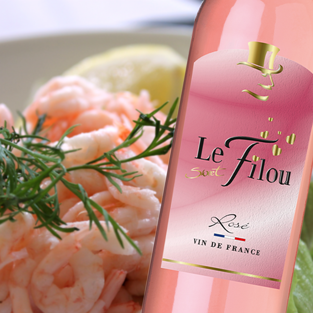 Le Sweet Filou Rosé, süß, 0,75l