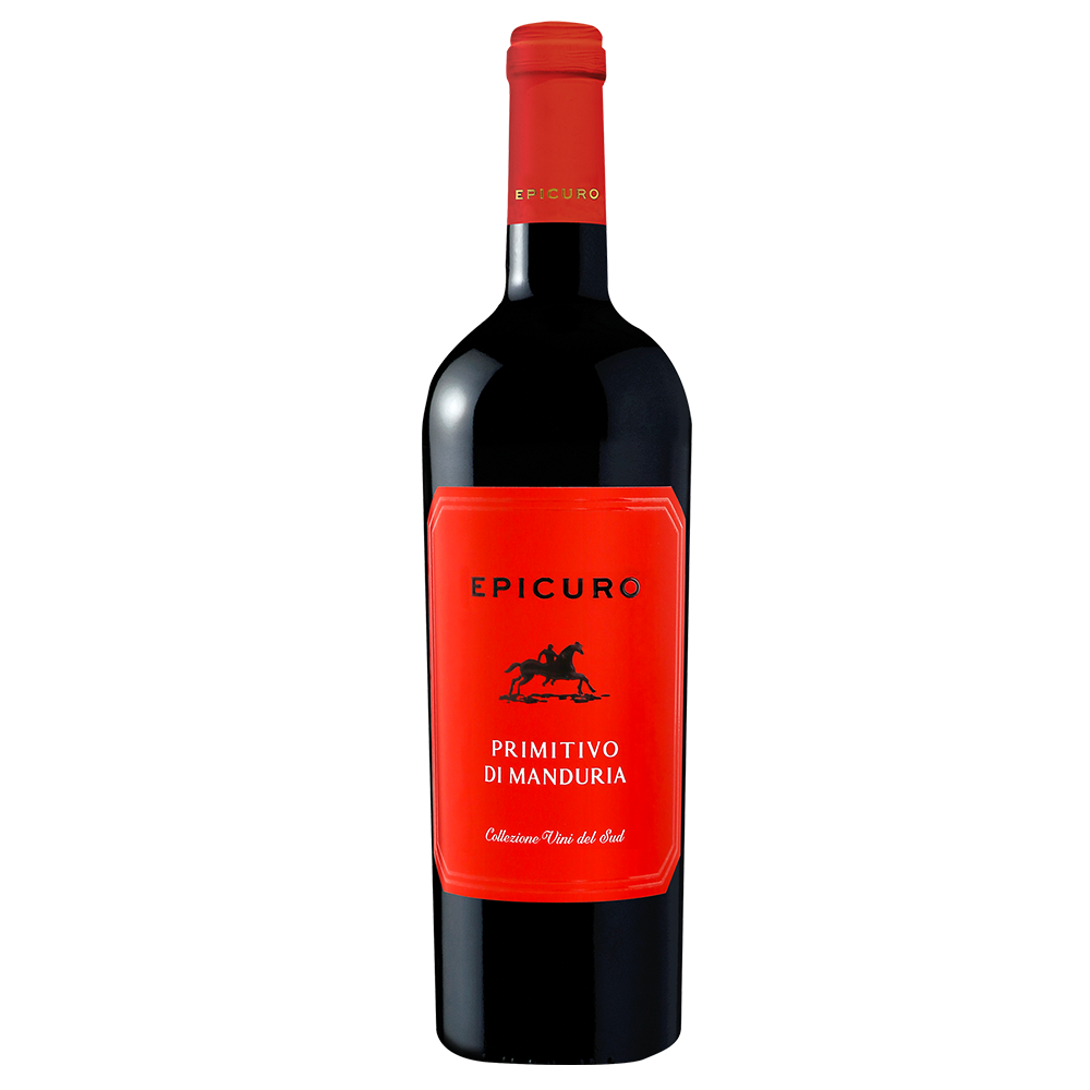 Epicuro Primitivo di Manduria DOP, halbtrocken, 2021, 0,75l