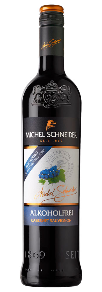 Michel Schneider Wein alkoholfrei Probierpaket  (6 x 0,75l) + VINOX Winecards