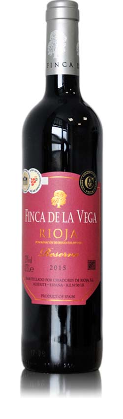 Finca de la Vega Rioja Reserva DOC , trocken, 2016, 0,75l