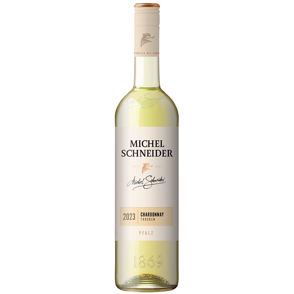 Michel Schneider Chardonnay QbA, trocken, 2023, 0,75l