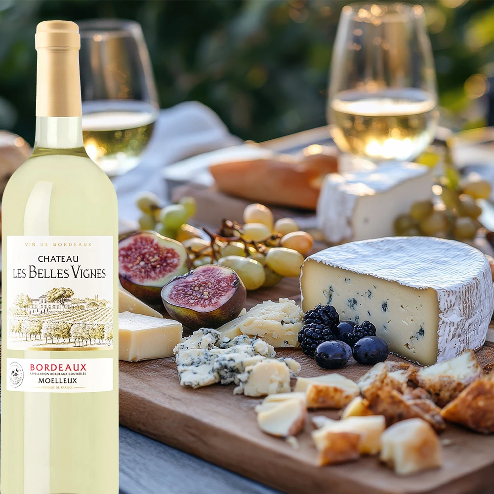 Château Les Belles Vignes Bordeaux Moelleux AOP, lieblich, 2024, 0,75l