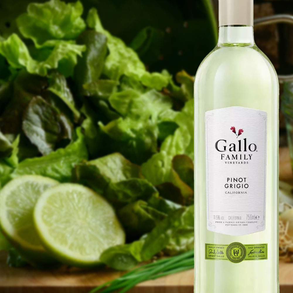 Gallo Pinot Grigio, halbtrocken, 2019, 0,75l