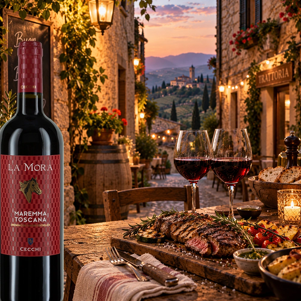 Cecchi La Mora Rosso Maremma Toscana DOC, trocken, 2023, 0,75l
