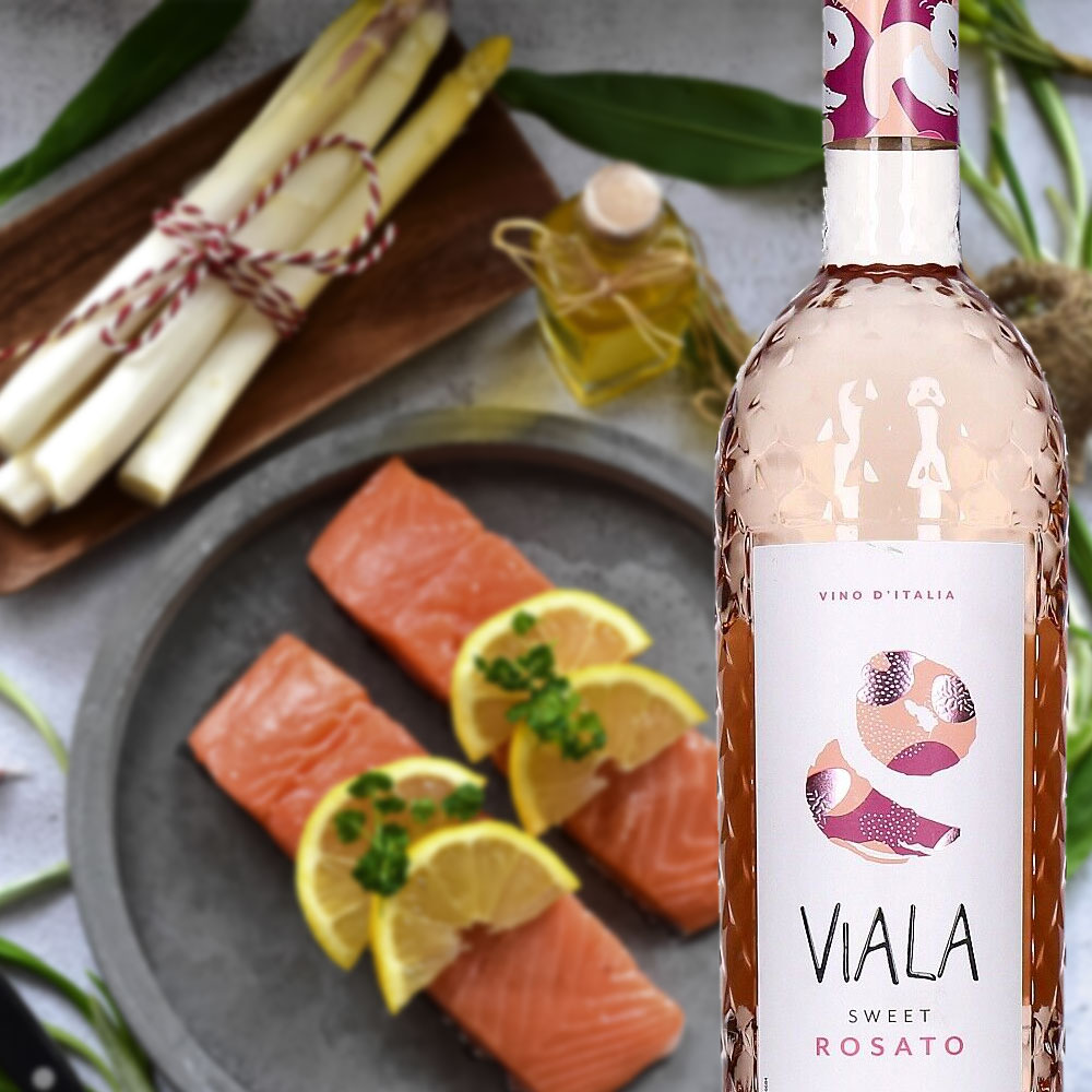 Viala Sweet Rosato, süß, 0,75l