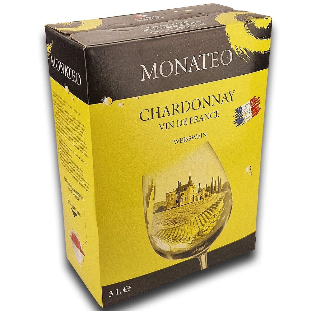 Monateo Chardonnay, trocken, 2025, Bag-in-Box, 3,0l