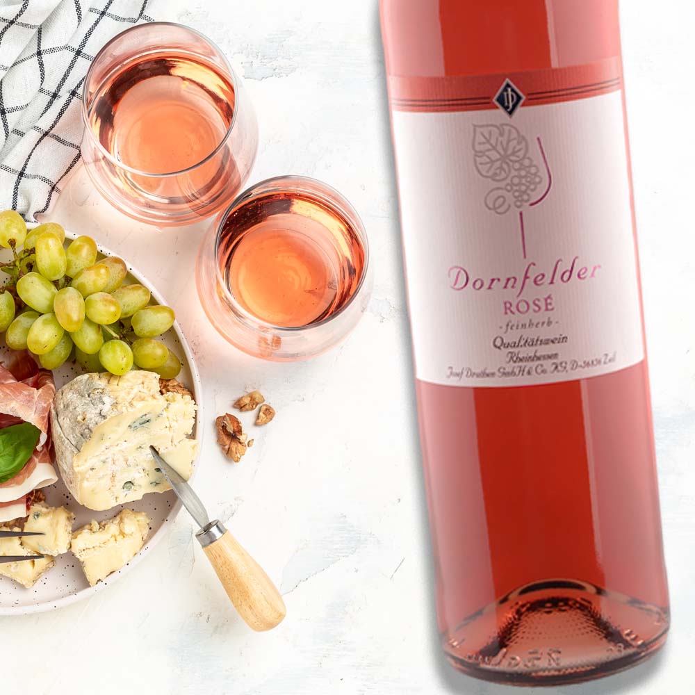 J.Drathen Dornfelder Rosé QbA, feinherb, 2021, 0,75l