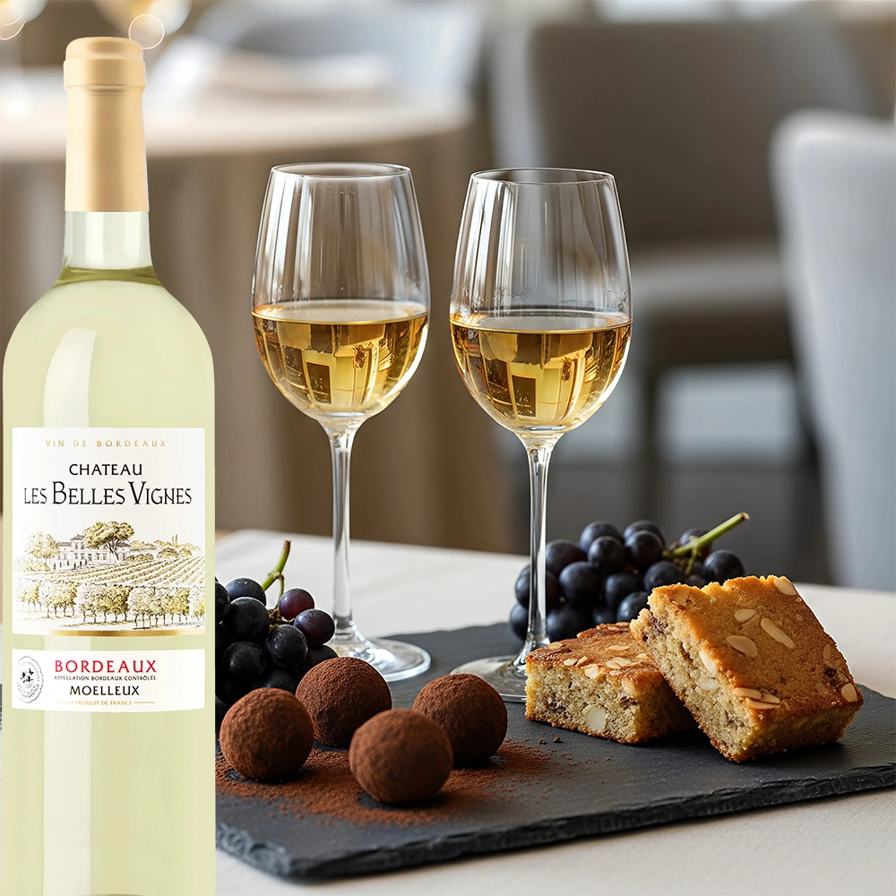 Château Les Belles Vignes Bordeaux Moelleux AOP, lieblich, 2024, 0,75l