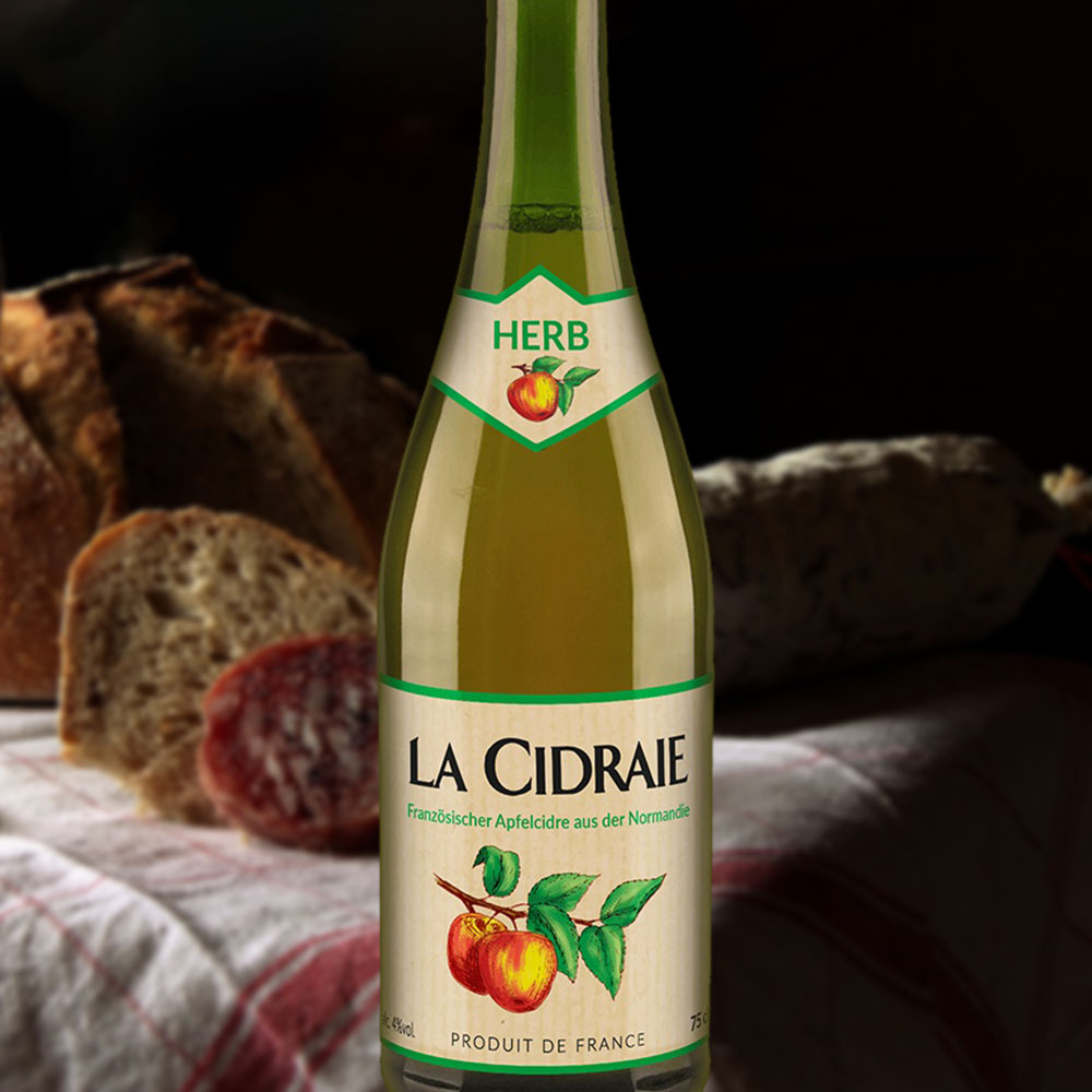 La Cidraie Cidre herb, halbtrocken, 0,75l