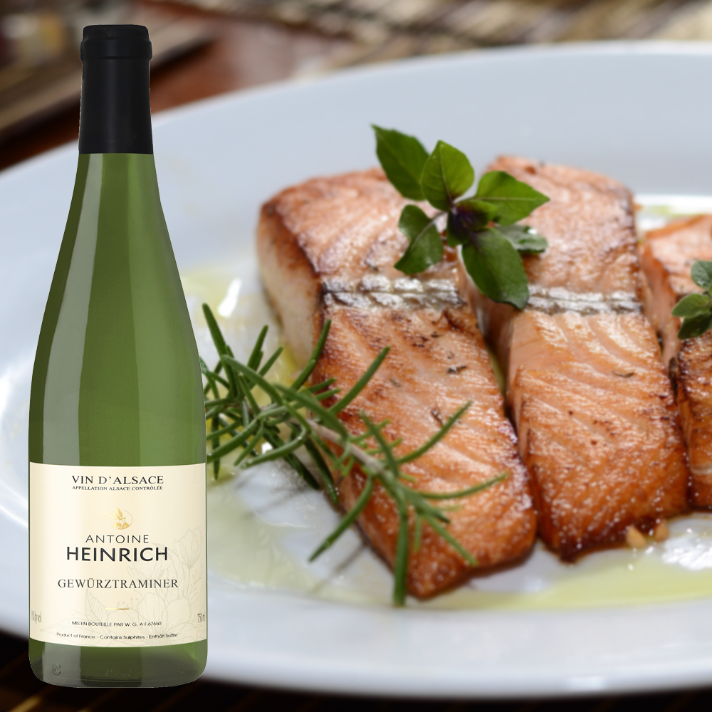Antoine Heinrich Gewürztraminer AOC, halbtrocken, 2024, 0,75l