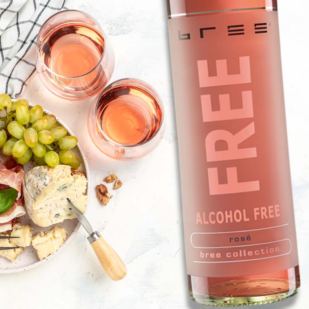 Bree Free Rosé, alkoholfrei, 0,75l