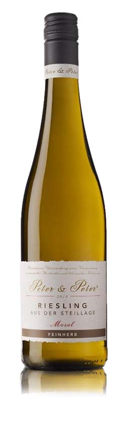 Peter & Peter Riesling QbA, feinherb, 2023, 0,75l